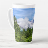 Kenai Fjords Snowy Mountains Milchtasse (Linke Ecke)