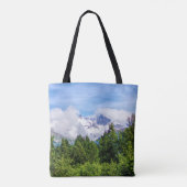 Kenai Fjords Snowy Mountains Tasche (Rückseite)