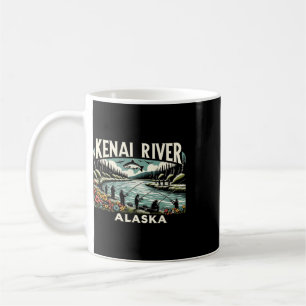 Kenai Fluss Alaska Ak Lachsangeln Naturfreunde Kaffeetasse