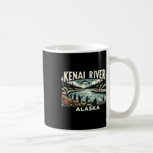 Kenai Fluss Alaska Ak Lachsangeln Naturliebhaber Kaffeetasse