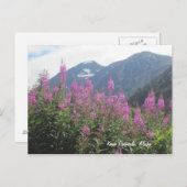 Kenai Halbinsel, Alaska Postkarte (Vorne/Hinten)