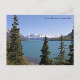 Kenai Lake, Kenai Halbinsel,... Postkarte