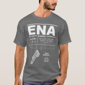 Kenai Municipal Airport ENA T - Shirt (Vorderseite)