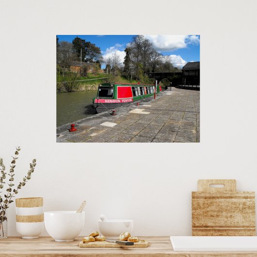 Kenavon Venture bei Devizes Poster (Küche)