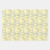 Kendall Boggs Fine Art Helle Kaninchen Geschenkpapier Set (Vorderseite 3)