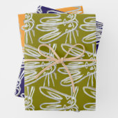 Kendall Boggs Fine Art Rabbit-Wrapapier Geschenkpapier Set (Beispiel)