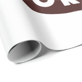 Kendall Florida Circle - Braun  Geschenkpapier (Rolleneckpunkt)