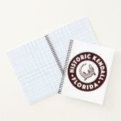 Kendall Florida Circle - Braun Notizblock (Innenseite)