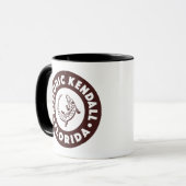 Kendall Florida Circle - Braun Tasse (Vorderseite Links)