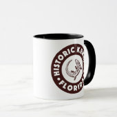 Kendall Florida Circle - Braun Tasse (VorderseiteRechts)