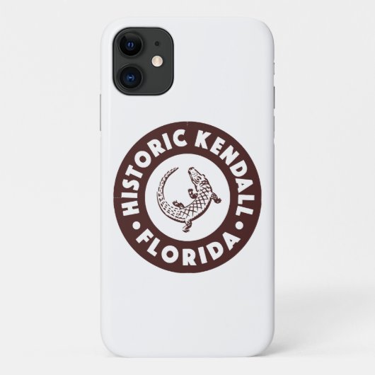 Kendall Florida Circle - Brown Case-Mate iPhone Hülle (Rückseite)