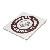 Kendall Florida Circle - Brown Fliese (Seite)