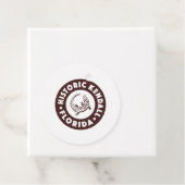 Kendall Florida Circle - Brown Geschenkanhänger (Beispiel)