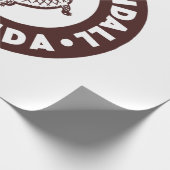 Kendall Florida Circle - Brown Geschenkpapier (Ecke)