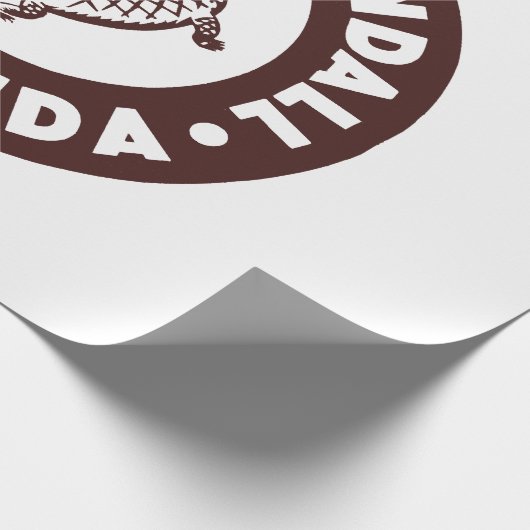 Kendall Florida Circle - Brown Geschenkpapier (Ecke)