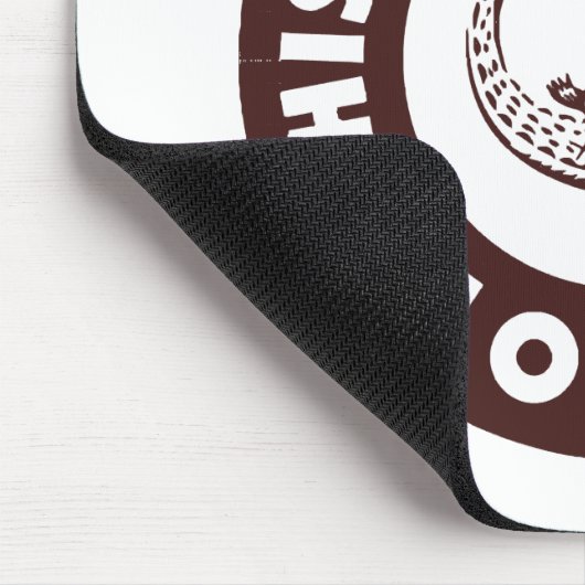 Kendall Florida Circle - Brown Mousepad (Ecke)