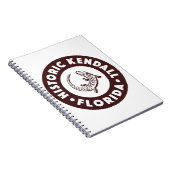 Kendall Florida Circle - Brown Notizblock (Rechte Seite)