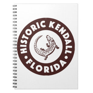 Kendall Florida Circle - Brown Notizblock