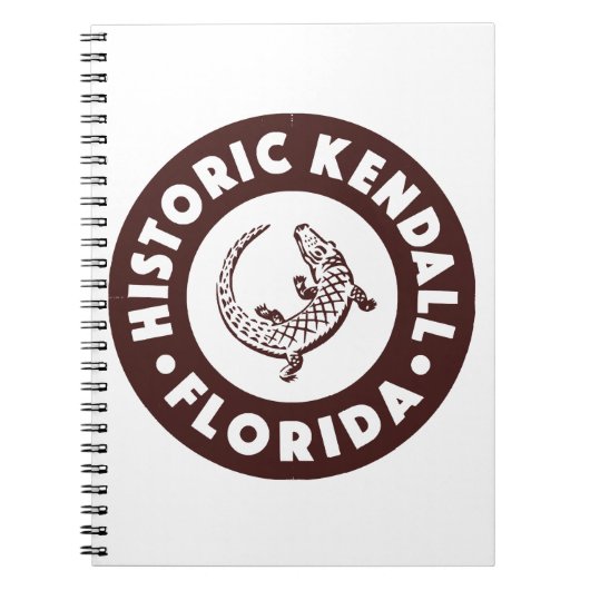 Kendall Florida Circle - Brown Notizblock (Vorderseite)