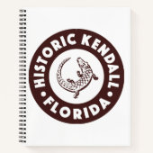 Kendall Florida Circle - Brown Notizblock (Vorderseite)