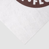 Kendall Florida Circle - Brown Seidenpapier (Detail)