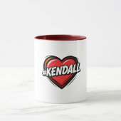 Kendall Liebe Tasse (Zentrum)