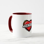 Kendall Liebe Tasse (Vorderseite Links)