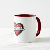 Kendall Liebe Tasse (VorderseiteRechts)