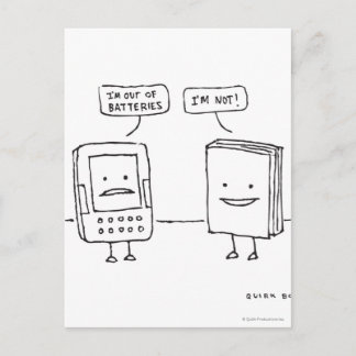 Kendall & Paige - Batterien Postkarte