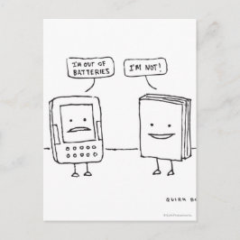 Kendall & Paige - Batterien Postkarte