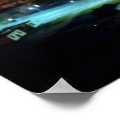 Kendall Square and Boston Skyline, 1967 Poster (Ecke)