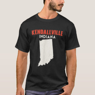 Kendallville Indiana USA Staat America Travel Indi T-Shirt