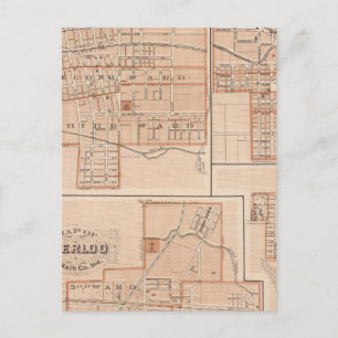 Kendallville, Noble Co Ligonier Postkarte