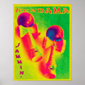 Kendama Jammin' Psychedelic Poster (Vorne)
