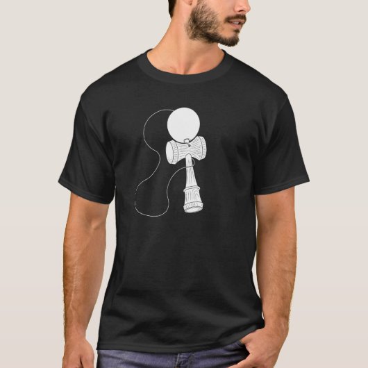 Kendama Player Kendama Apparel Kendama Trick Train T-Shirt (Vorderseite)