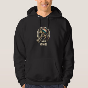 Kendama Retro Japanisches Kanji, Geist von Hoodie
