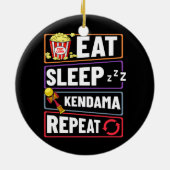 Kendama Trick Japanischer Spielball Ball Anfänger Keramik Ornament (Hinten)