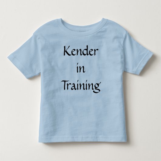 Kender im Training Kleinkind T-shirt (Vorderseite)