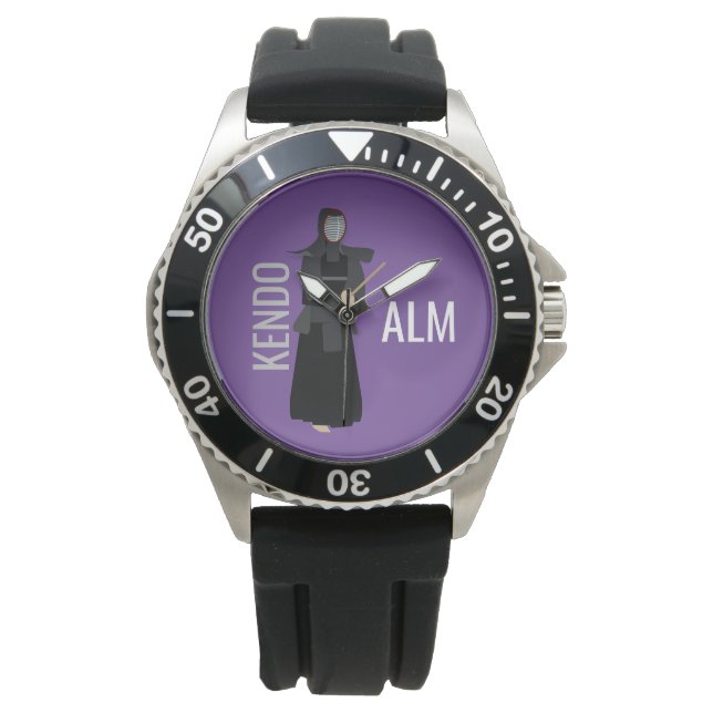 Kendo Armbanduhr (Vorderseite)