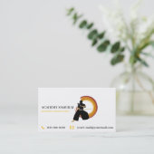 Kendo Business Card Visitenkarte (Stehend Vorderseite)