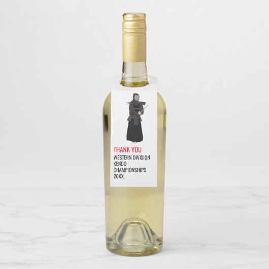 Kendo Flaschenanhänger (Auf Flasche)