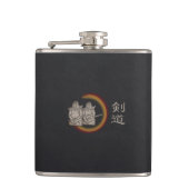 Kendo Flask Flachmann (Vorderseite)