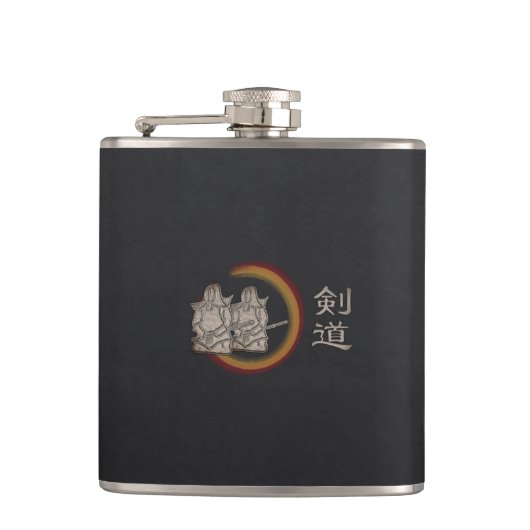 Kendo Flask Flachmann (Vorderseite)