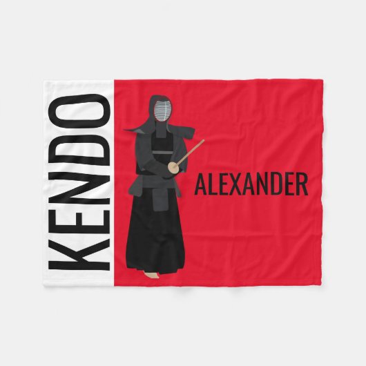 Kendo Fleecedecke (Vorderseite (Horizontal))