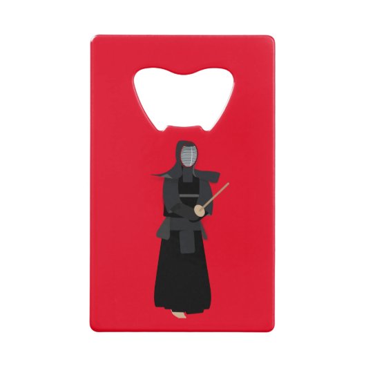 Kendo Geldbeutel Flaschenöffner (Vorderseite)