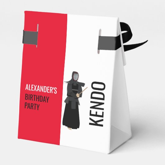 Kendo Geschenkschachtel (Rückseite)