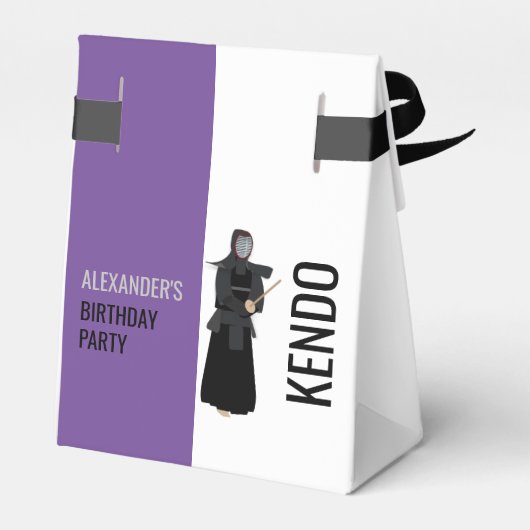 Kendo Geschenkschachtel (Rückseite)