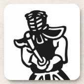 Kendo Getränkeuntersetzer (Vorderseite)