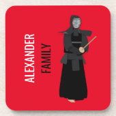 Kendo Getränkeuntersetzer (Vorderseite)
