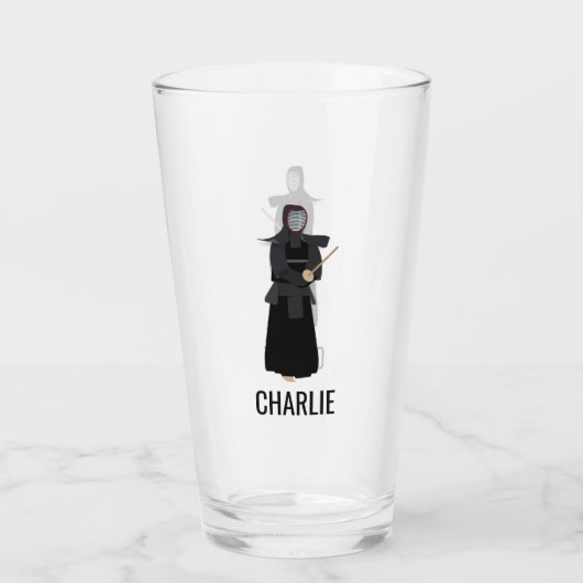 Kendo Glas (Rückseite)